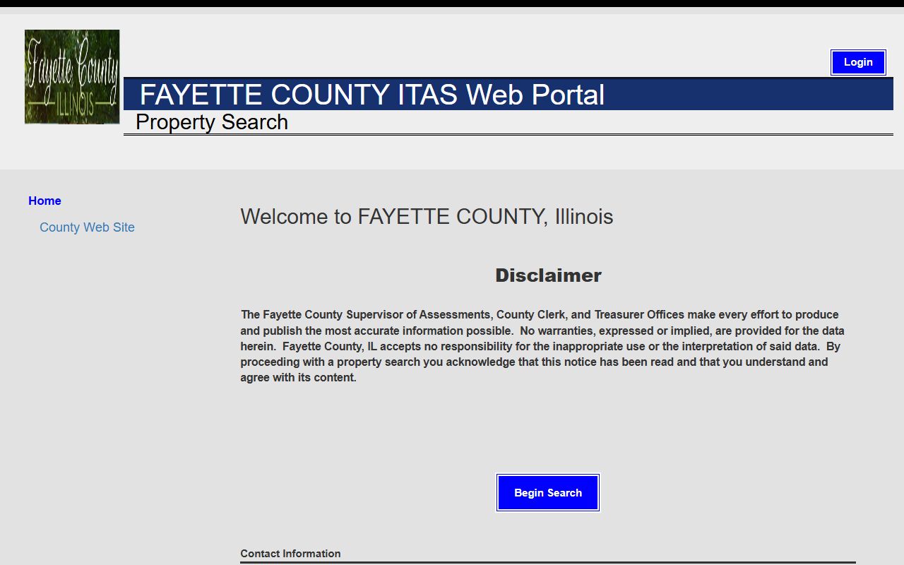 Fayette County property search portal for Fayette County property records