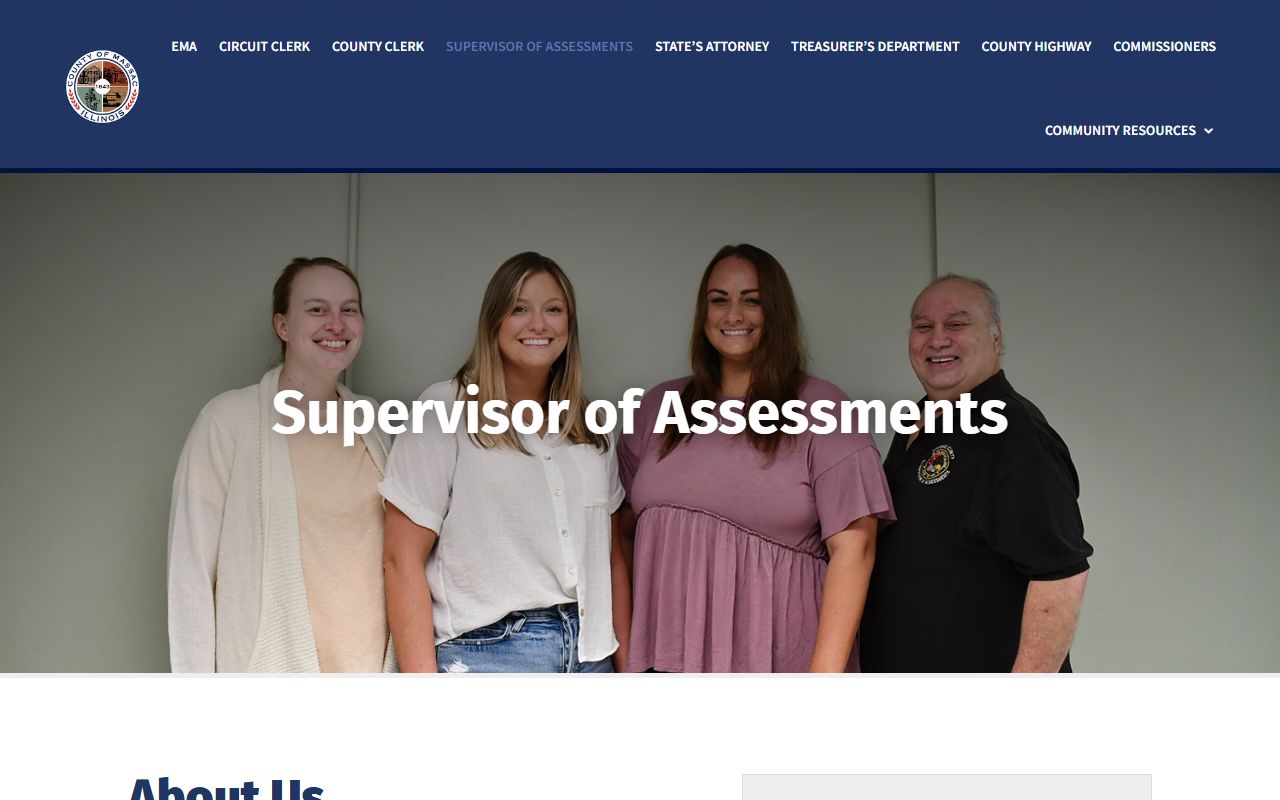 Massac County assessment office website for Massac County property records